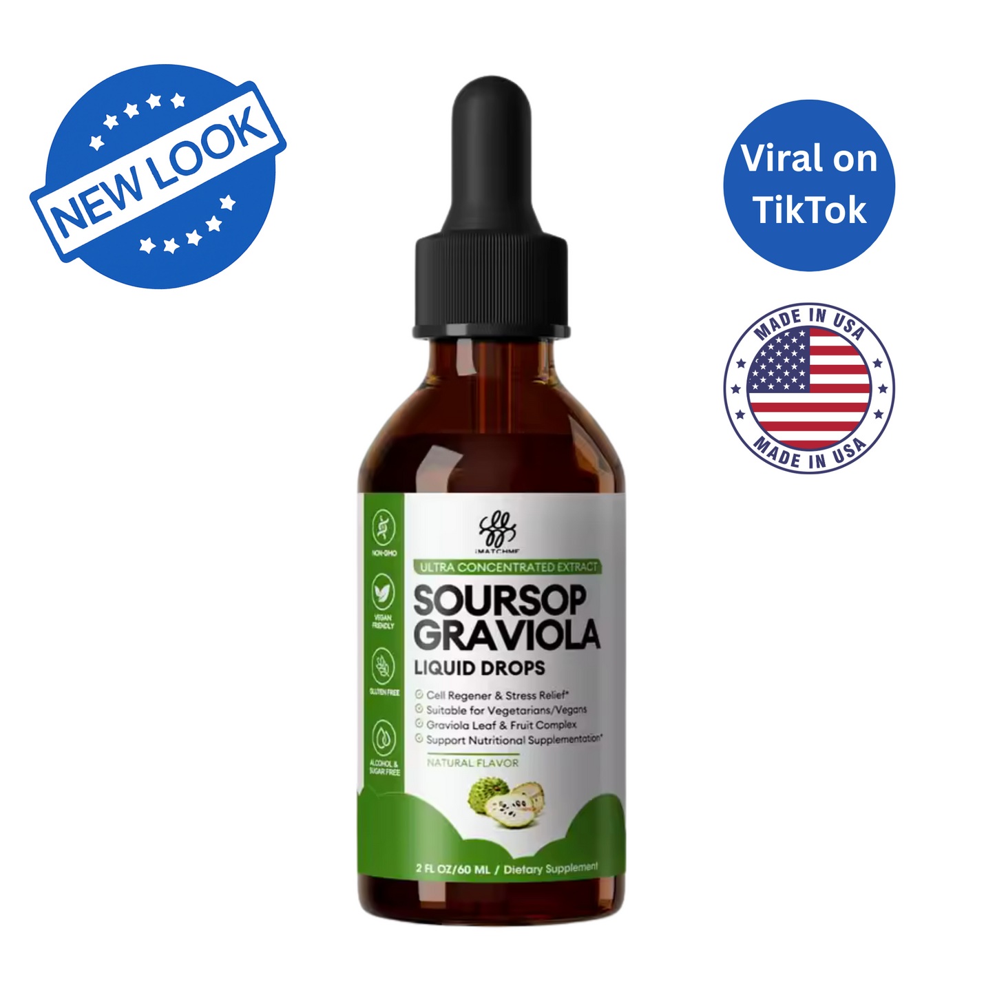 Soursop Bitters Liquid Drops 10 in 1